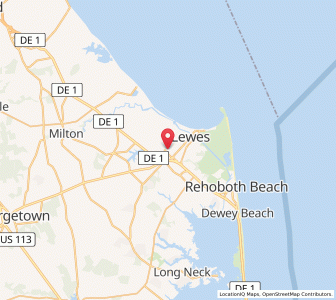 Map of 19958, Delaware