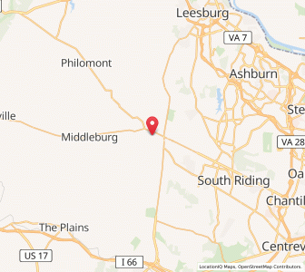 Map of 20105, Virginia