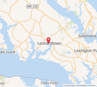 Map of 20650, Maryland