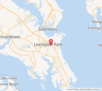 Map of 20653, Maryland