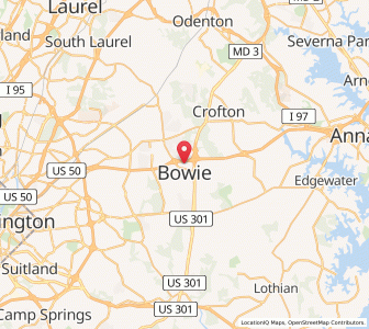 Map of 20716, Maryland