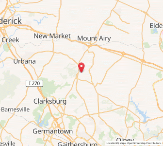 Map of 20758, Maryland