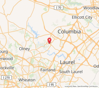 Map of 20777, Maryland