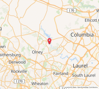 Map of 20862, Maryland