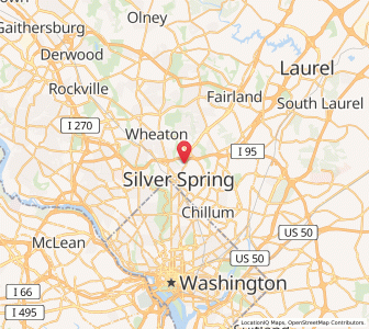 Map of 20905, Maryland