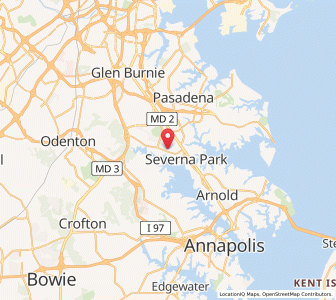 Map of 21146, Maryland