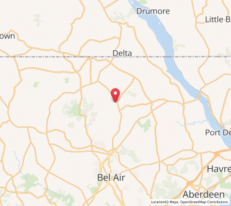 Map of 21154, Maryland