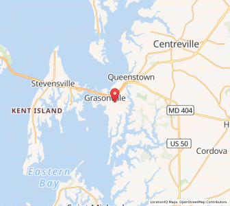 Map of 21638, Maryland