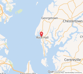 Map of 21661, Maryland