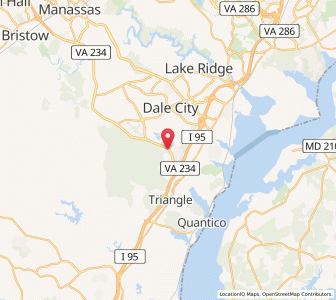 Map of 22025, Virginia