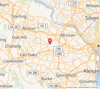 Map of 22182, Virginia