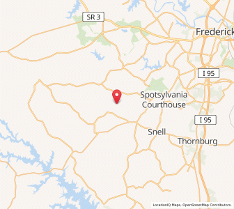 Map of 22553, Virginia