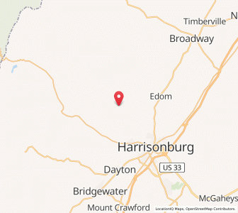 Map of 22803, Virginia