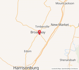 Map of 22815, Virginia