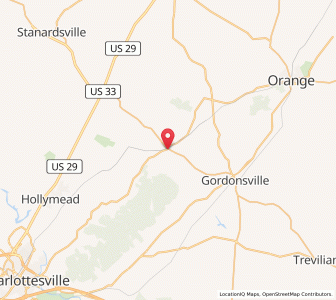 Map of 22923, Virginia