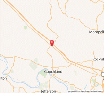 Map of 23065, Virginia