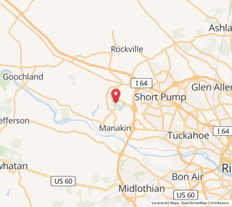 Map of 23103, Virginia