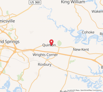 Map of 23141, Virginia