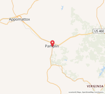 Map of 23958, Virginia