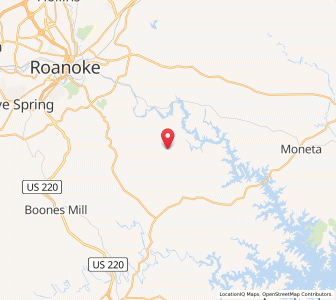 Map of 24101, Virginia