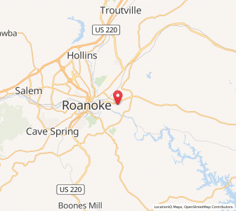 Map of 24179, Virginia