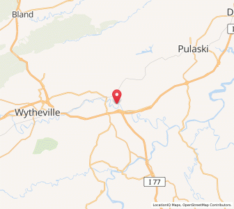 Map of 24360, Virginia