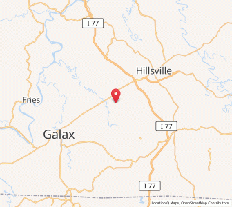 Map of 24381, Virginia