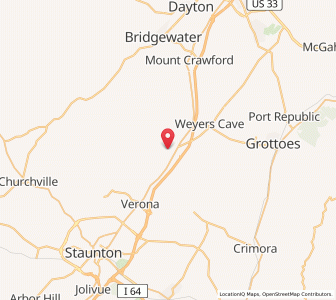 Map of 24467, Virginia