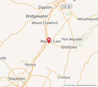 Map of 24486, Virginia