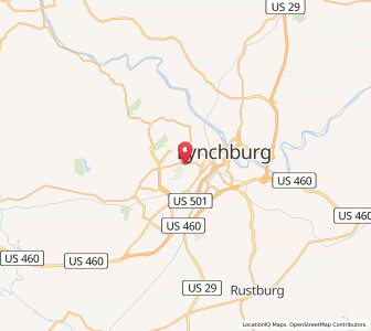 Map of 24504, Virginia