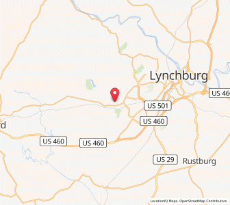 Map of 24551, Virginia