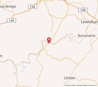 Map of 24910, West Virginia