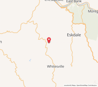 Map of 25148, West Virginia