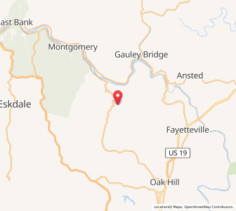 Map of 25173, West Virginia