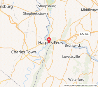 Map of 25425, West Virginia