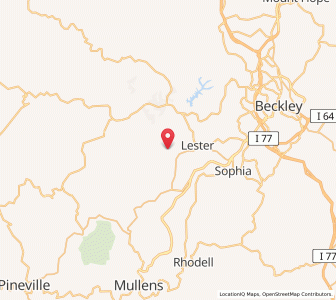 Map of 25932, West Virginia