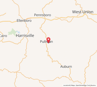 Map of 26421, West Virginia