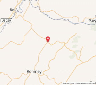 Map of 26763, West Virginia