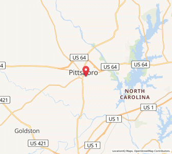 Map of 27312, North Carolina