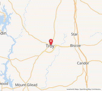 Map of 27371, North Carolina