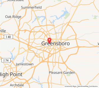 Map of 27405, North Carolina