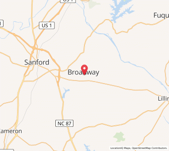 Map of 27505, North Carolina