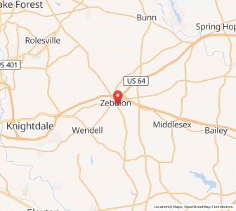 Map of 27597, North Carolina