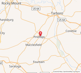 Map of 27864, North Carolina