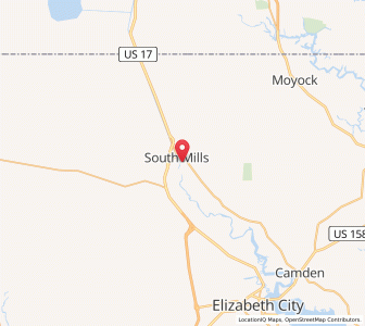 Map of 27976, North Carolina
