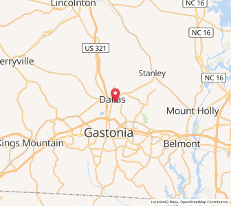 Map of 28034, North Carolina