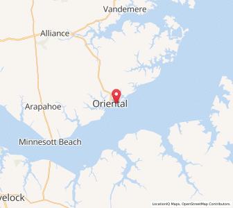 Map of 28571, North Carolina