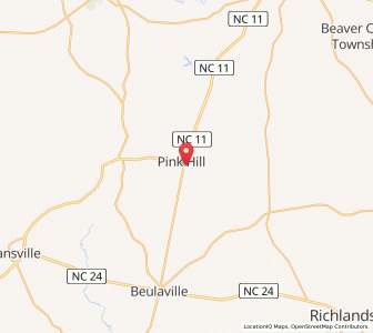 Map of 28572, North Carolina