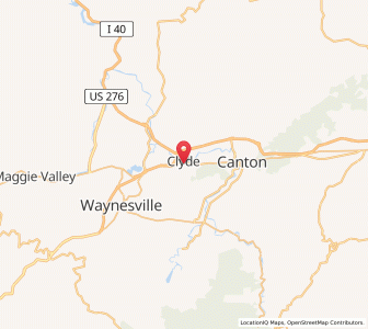 Map of 28721, North Carolina