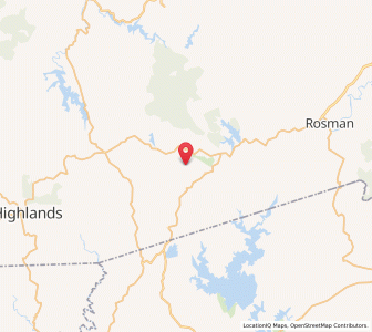 Map of 28774, North Carolina